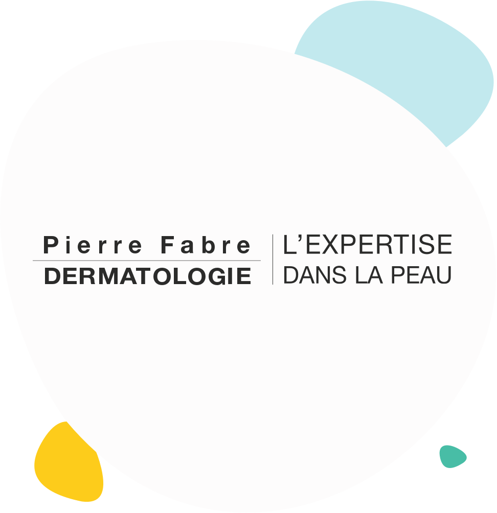 Logo Pierre Fabre Dermatologie et L'expertise dans la peau